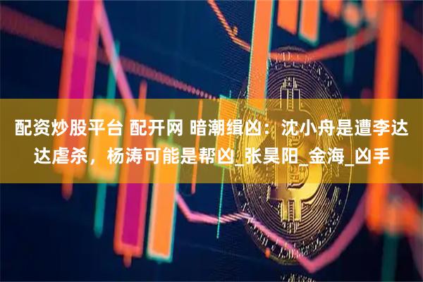 配资炒股平台 配开网 暗潮缉凶：沈小舟是遭李达达虐杀，杨涛可能是帮凶_张昊阳_金海_凶手